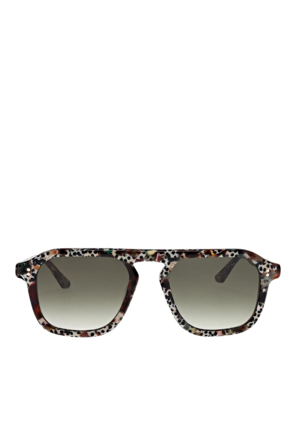 KREWE Zander Poppy Noir Acetate Sunglasses