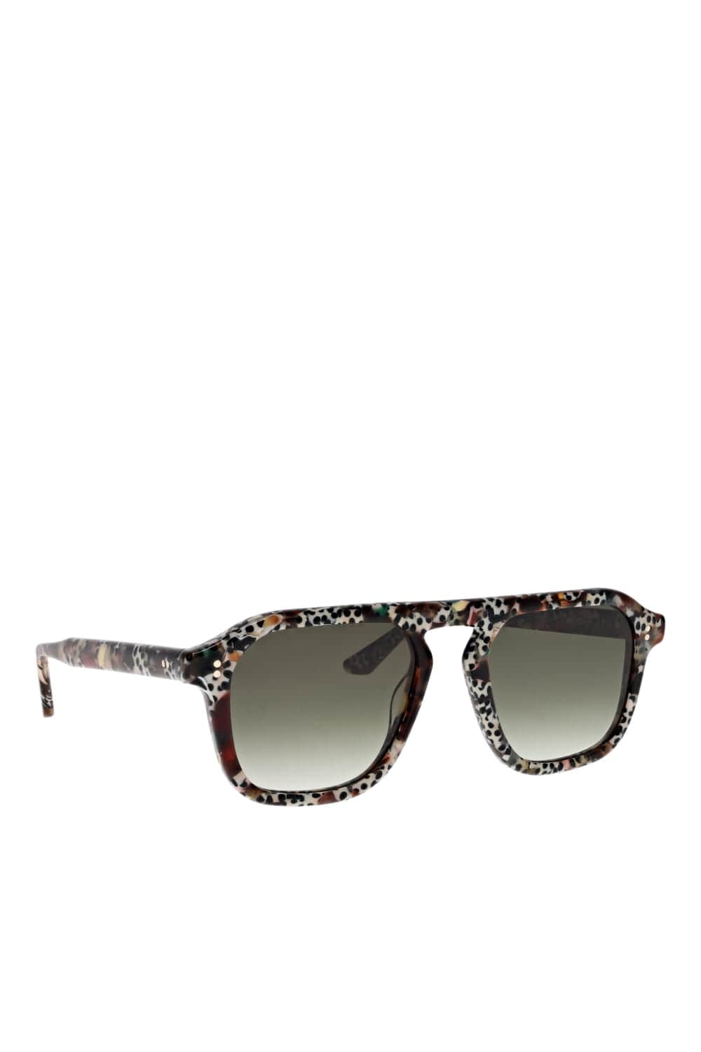 KREWE Zander Poppy Noir Acetate Sunglasses