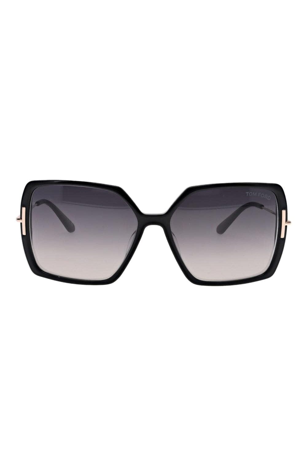 Tom Ford Eyewear Joanna Black Gradient Acetate Sunglasses