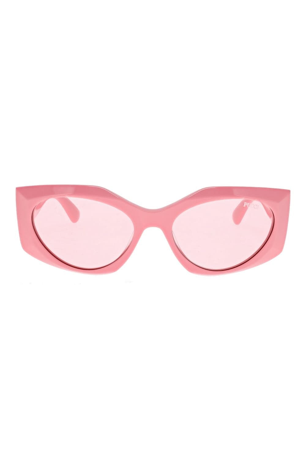 Emilio Pucci Eyewear Blush Pink Cat Eye Acetate Sunglasses