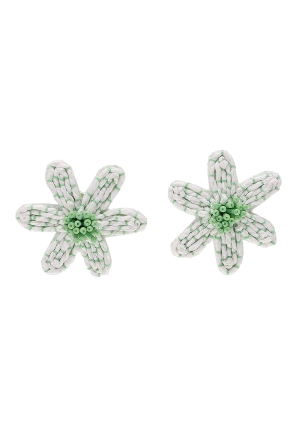 Mignonne Gavigan Charlie Floral Beaded Stud Earrings