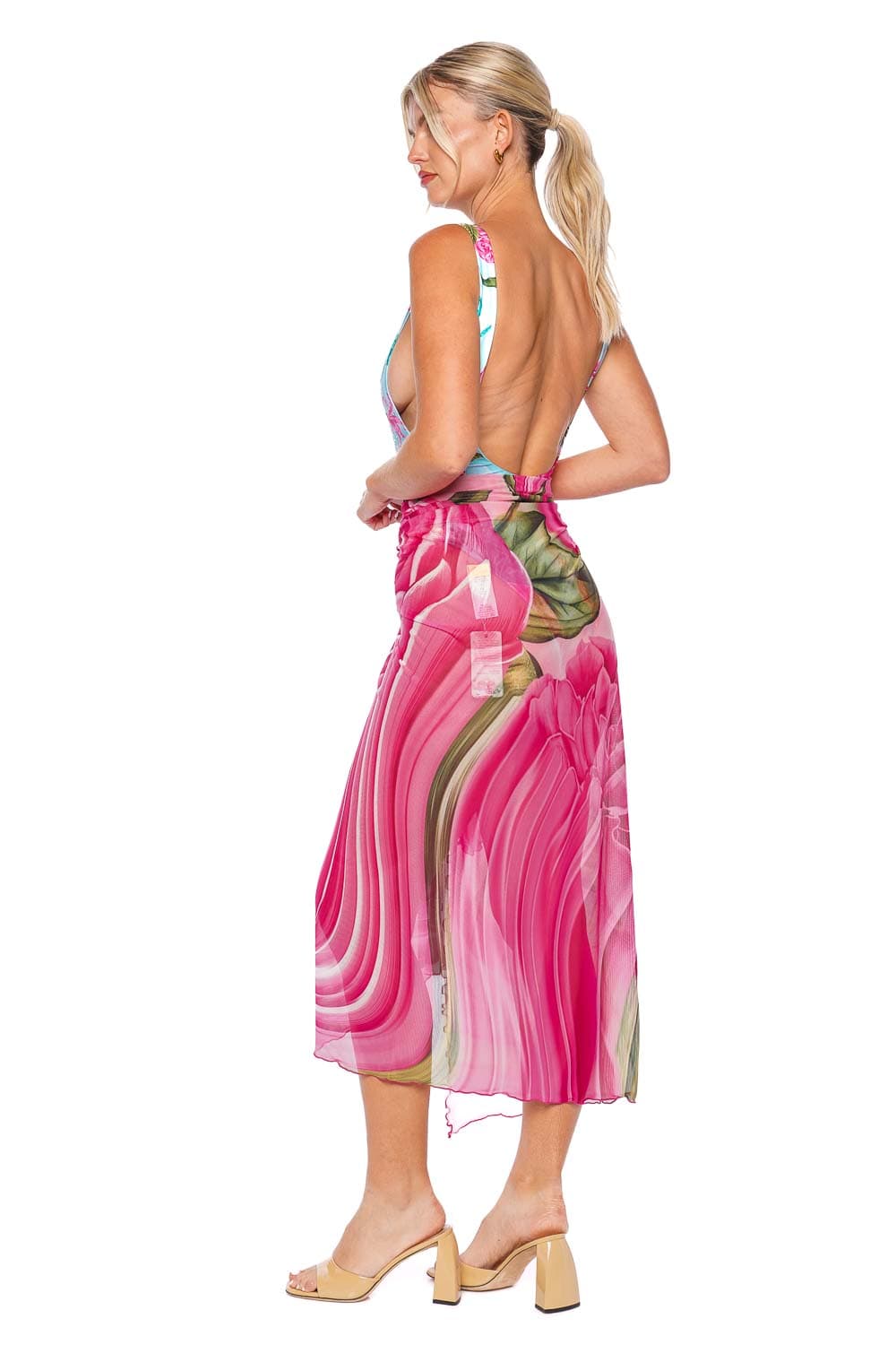 Agua Bendita Marine Mirage Pareo Cover Up