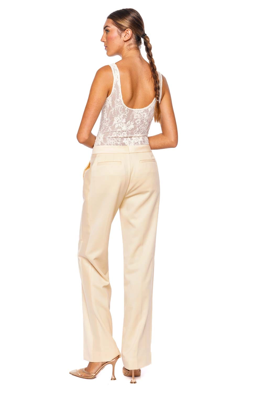 ZIMMERMANN Illustration Tea Straight Tux Pant