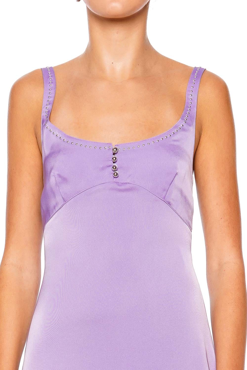 Rabanne ROBE LAVENDER MINI 24HCRO003PO0336 P517