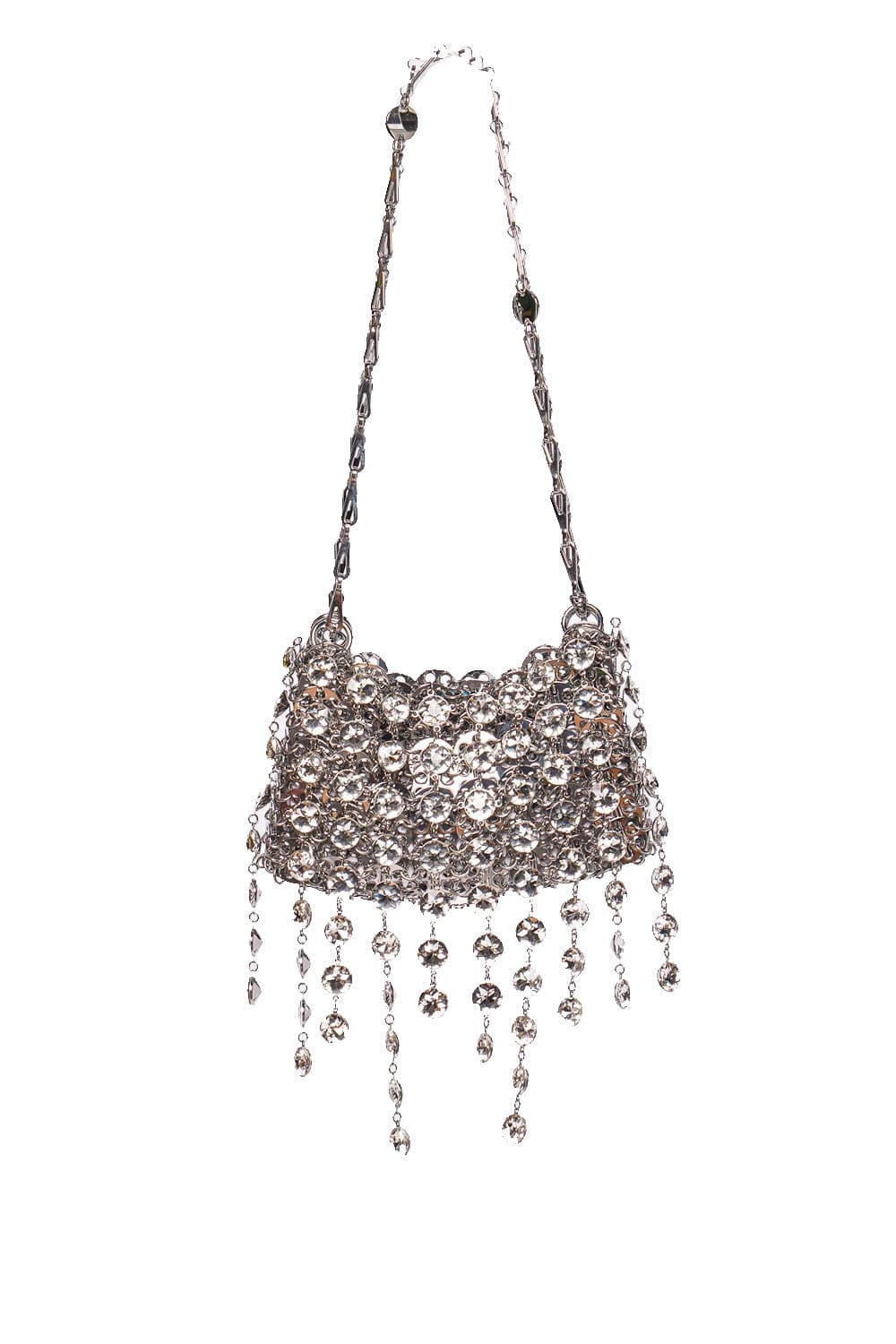 Rabanne 1969 Nano Crystal Embellished Shoulder Bag