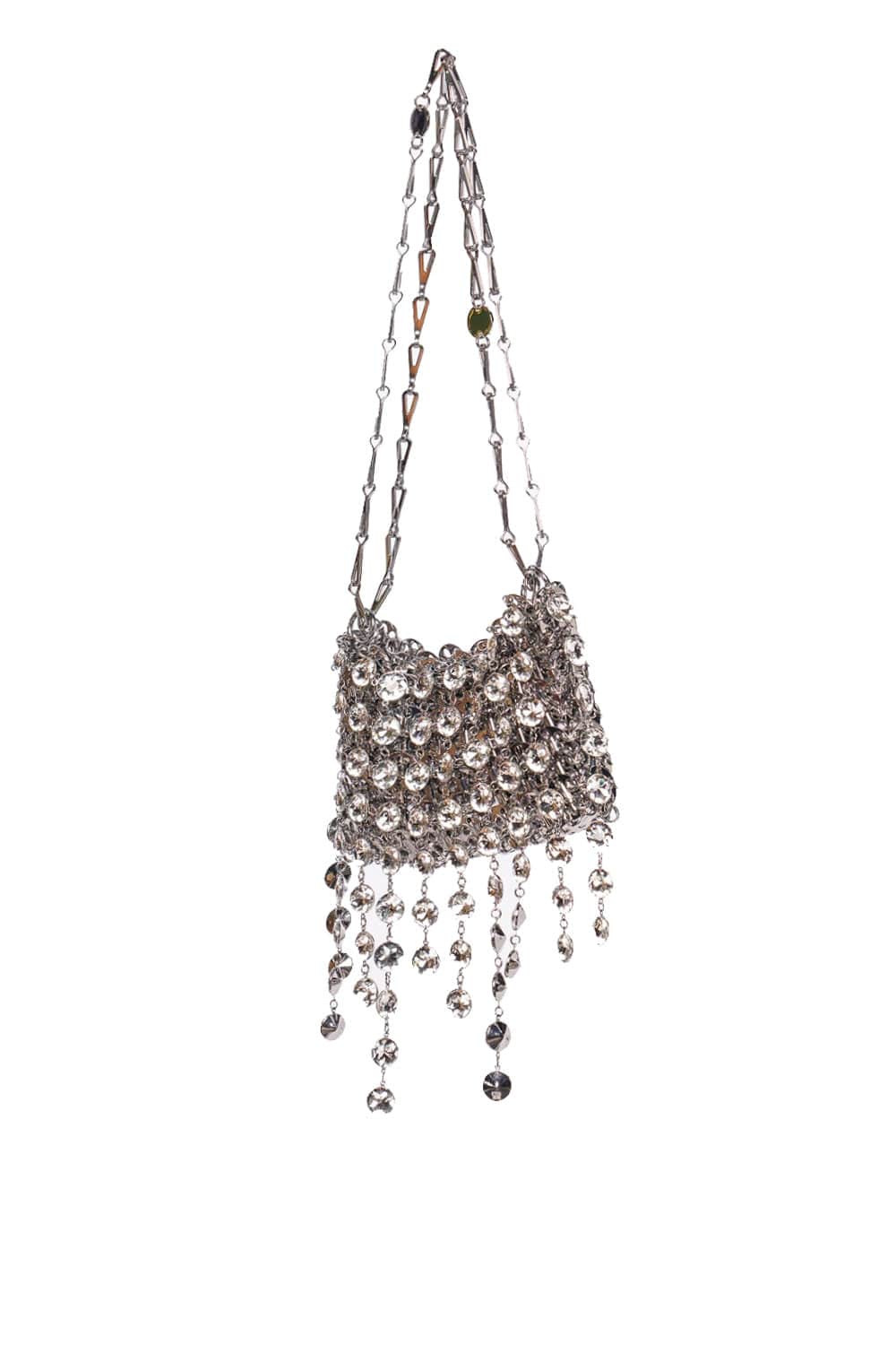 Rabanne 1969 Nano Crystal Embellished Shoulder Bag