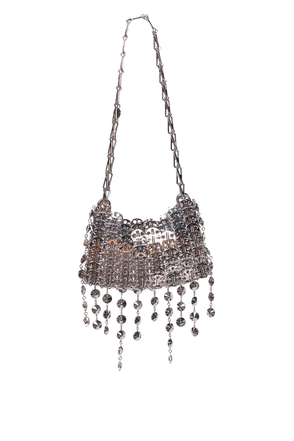 Rabanne 1969 Nano Crystal Embellished Shoulder Bag