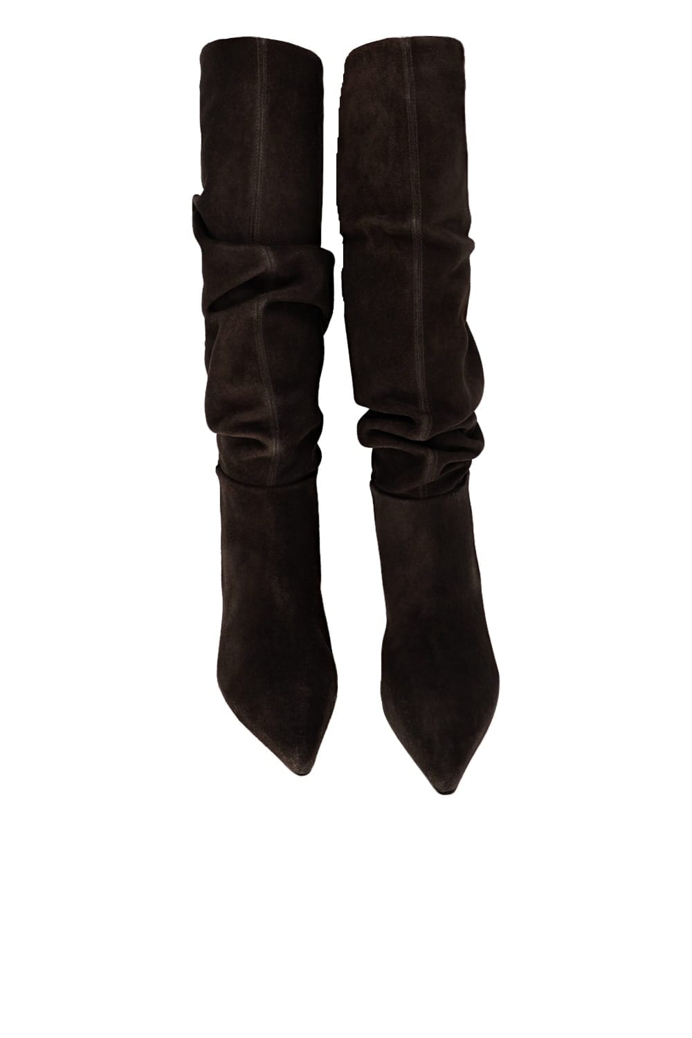 SIMKHAI Jordi Cacao Slouchy Suede Boot