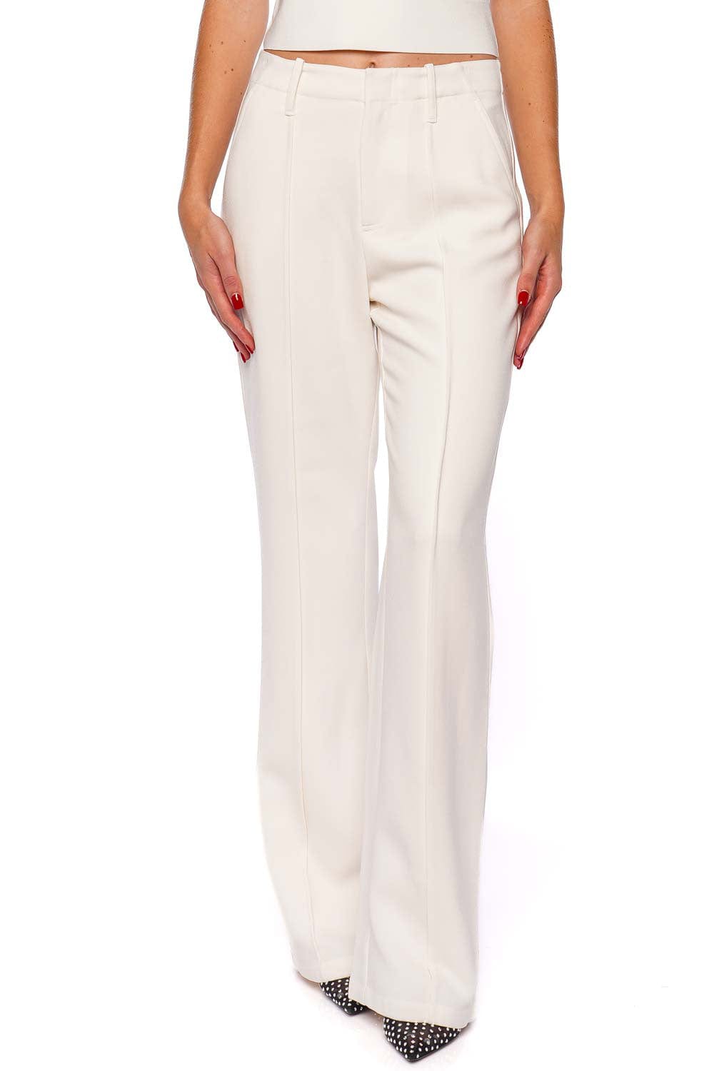 SIMKHAI Ansel Ivory Tailored Trouser