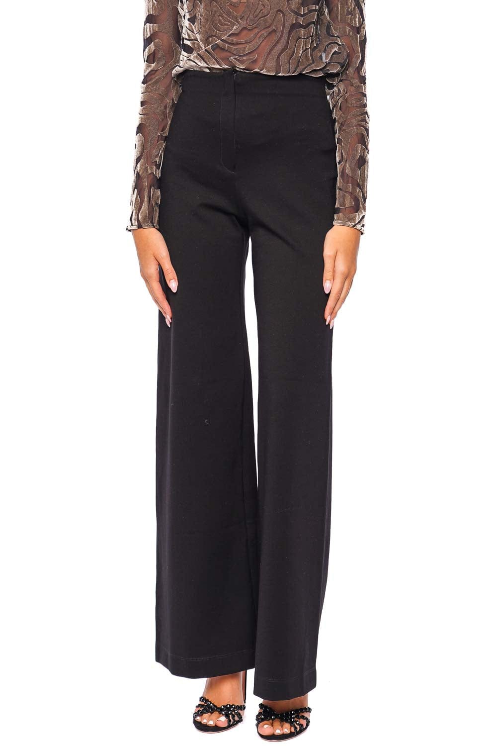 Andres Otalora Das Vida Crepe Wide Leg Pants