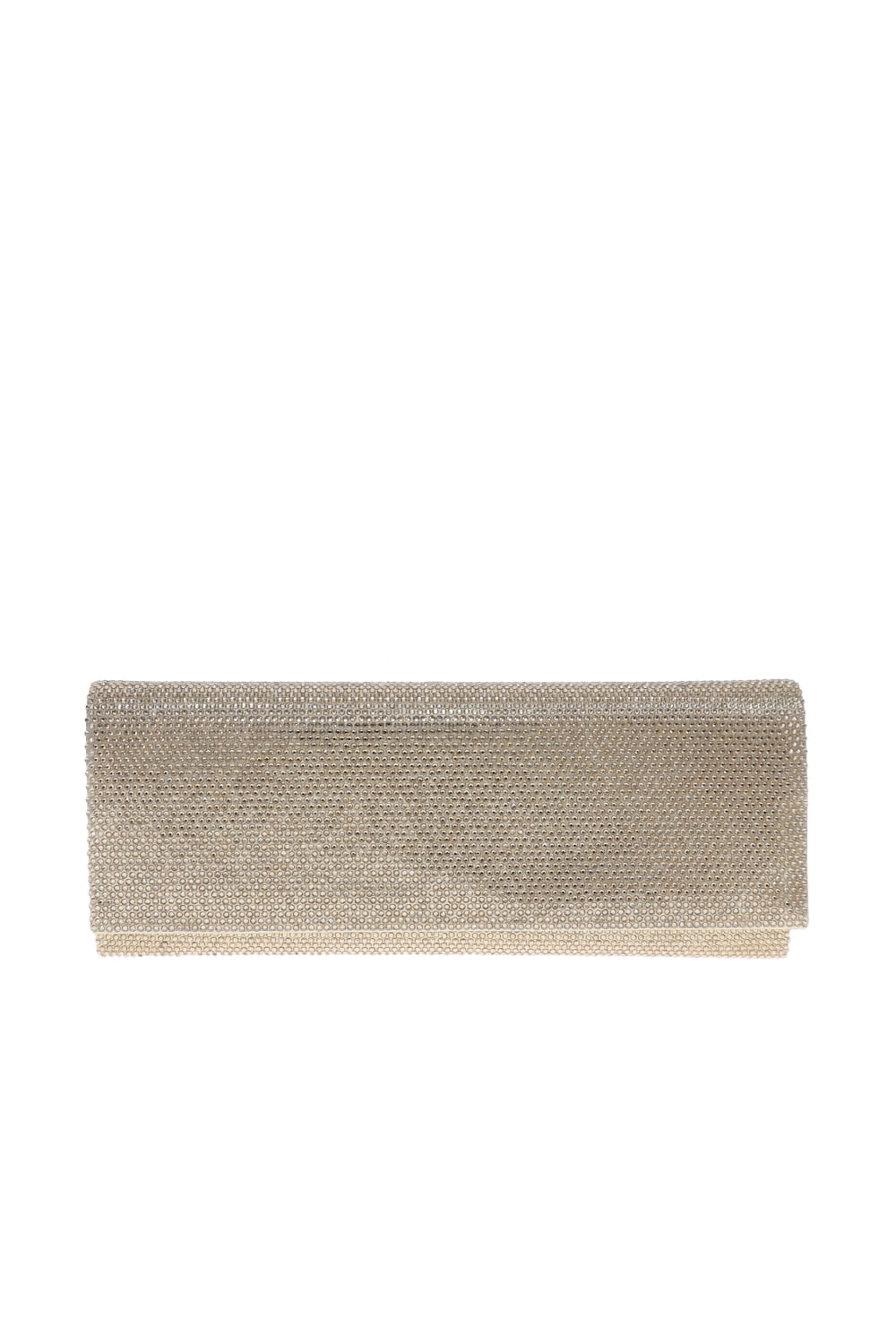 Gedebe Golden Shadow Crystal Envelope Clutch