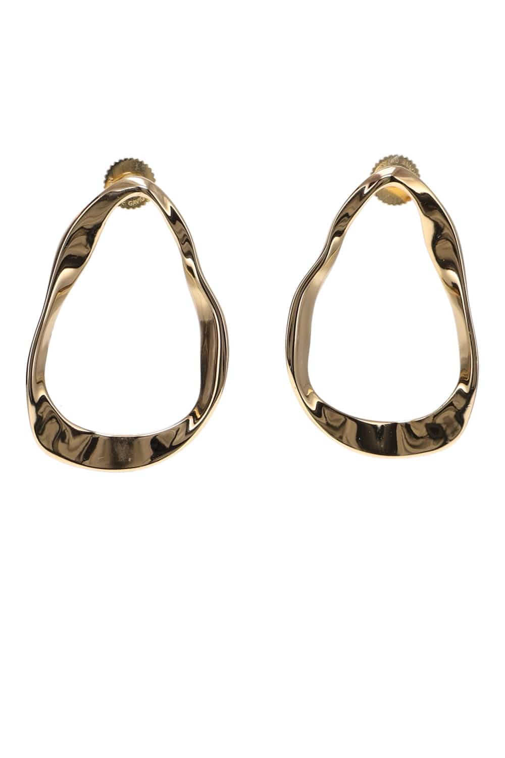 Mignonne Gavigan Bowery Sculptural Hoop Stud Earrings