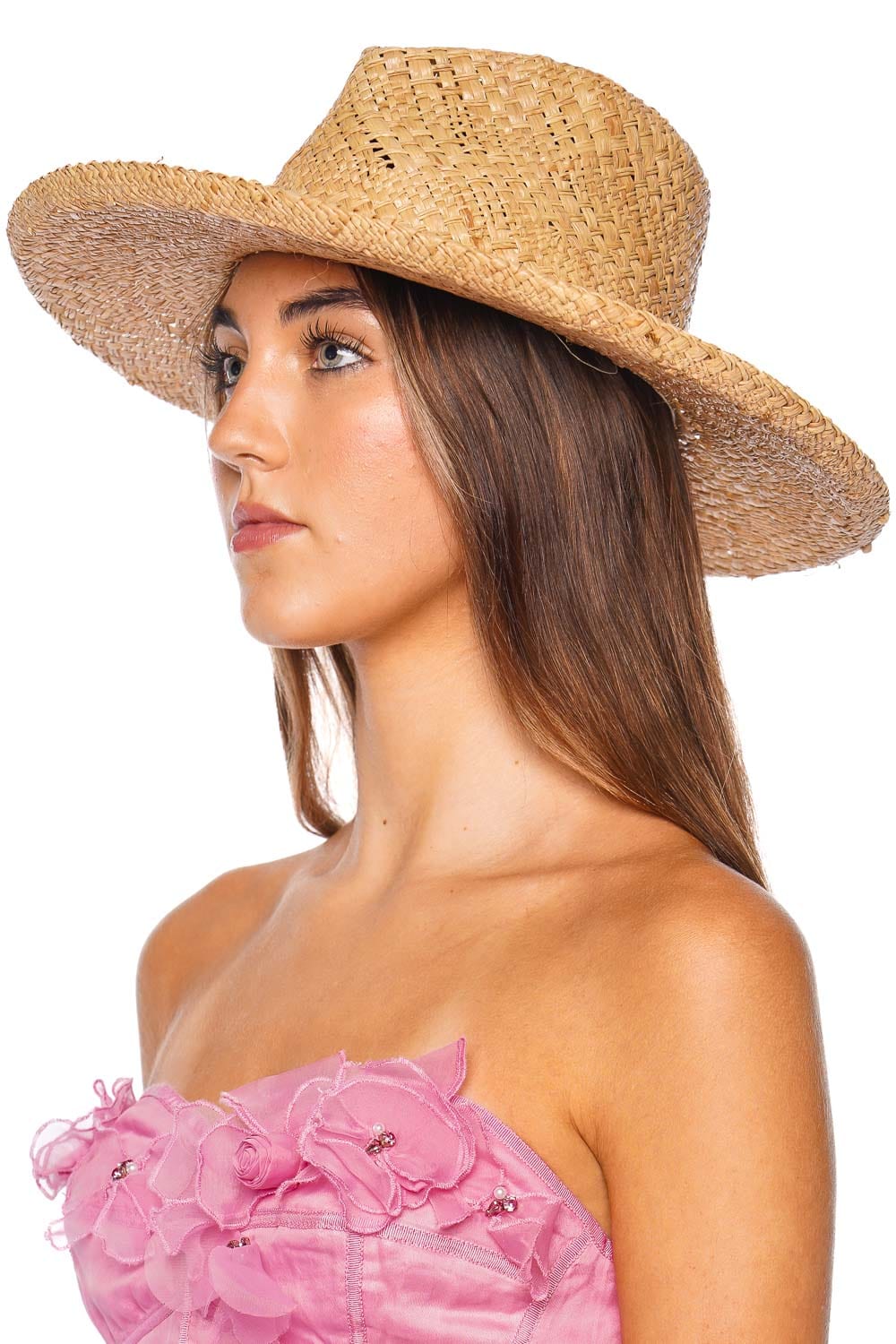 Lack of Color Breeze Natural Raffia Fedora Hat