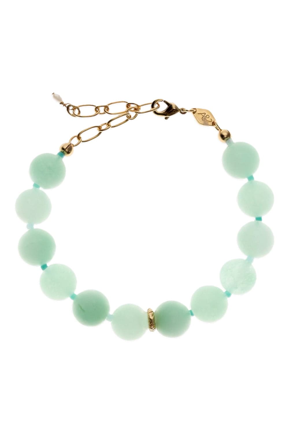 Anni Lu Ball Seafoam Beaded Bracelet