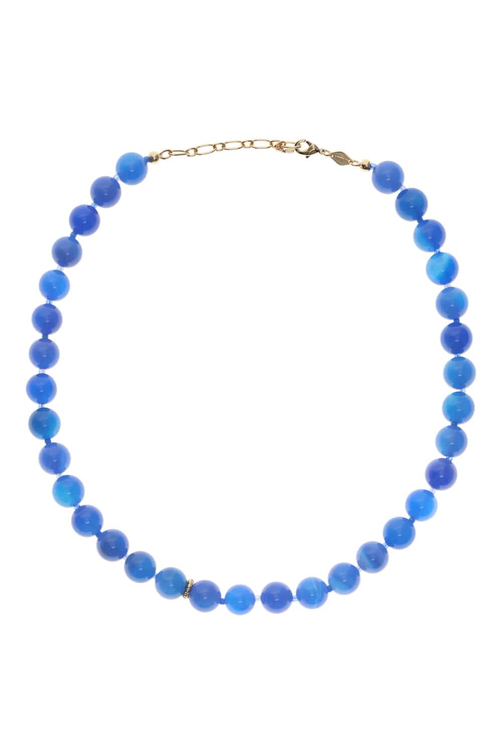 Anni Lu Ball Pacific Blue Beaded Necklace