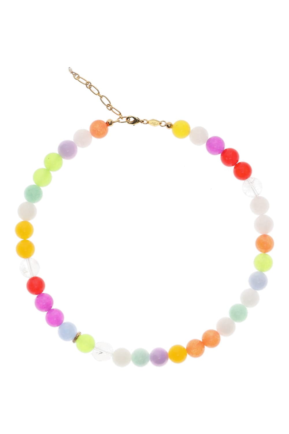 Anni Lu Ball Color Splash Beaded Necklace