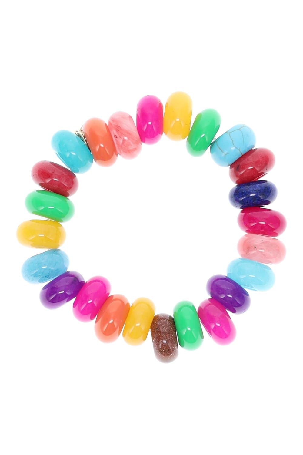 Anni Lu Disco Rainbow Beaded Bracelet