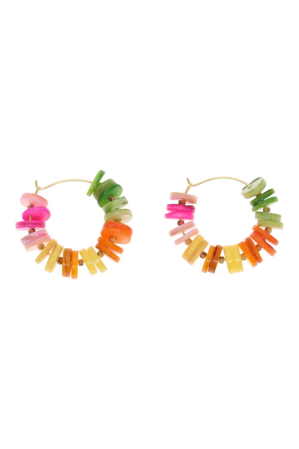 Anni Lu Fantasy Beaded Shell Earrings