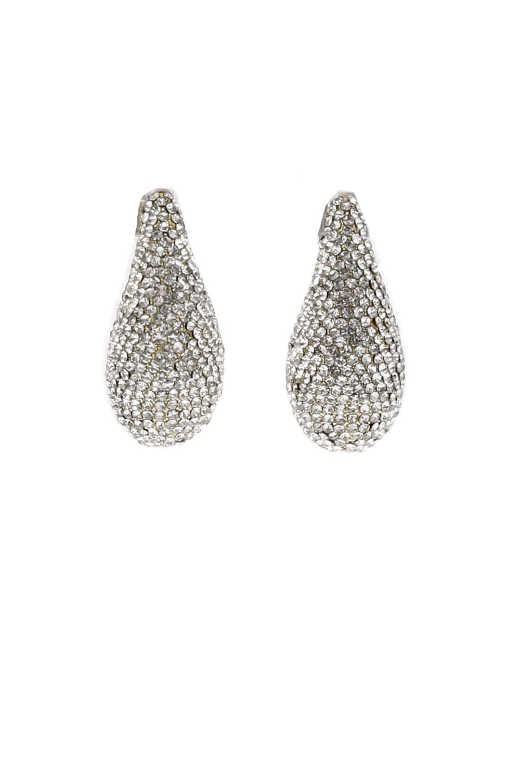 BaubleBar Ella Crystal Pavé Teardrop Earrings