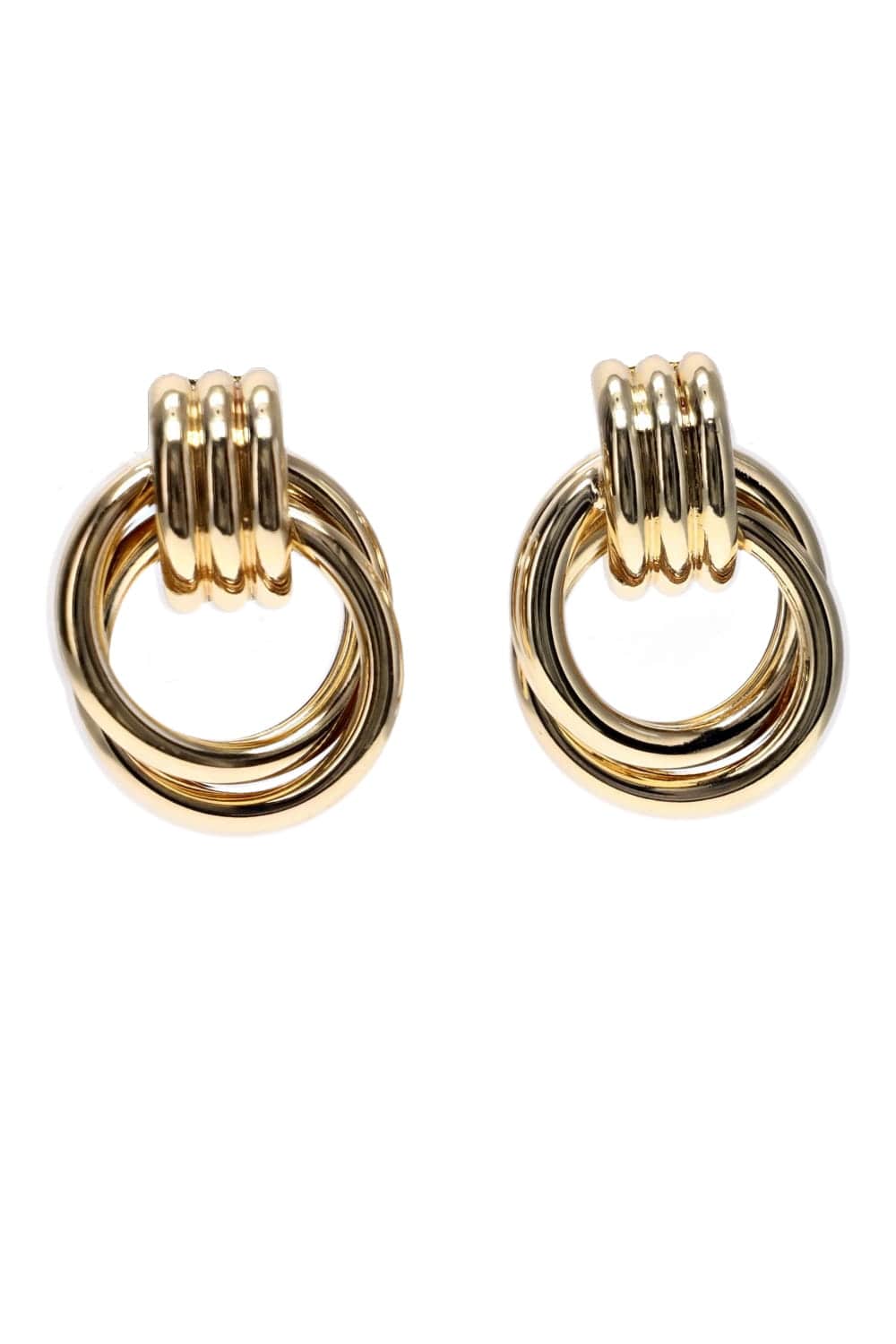 BaubleBar Shiloh Gold Loop Earrings