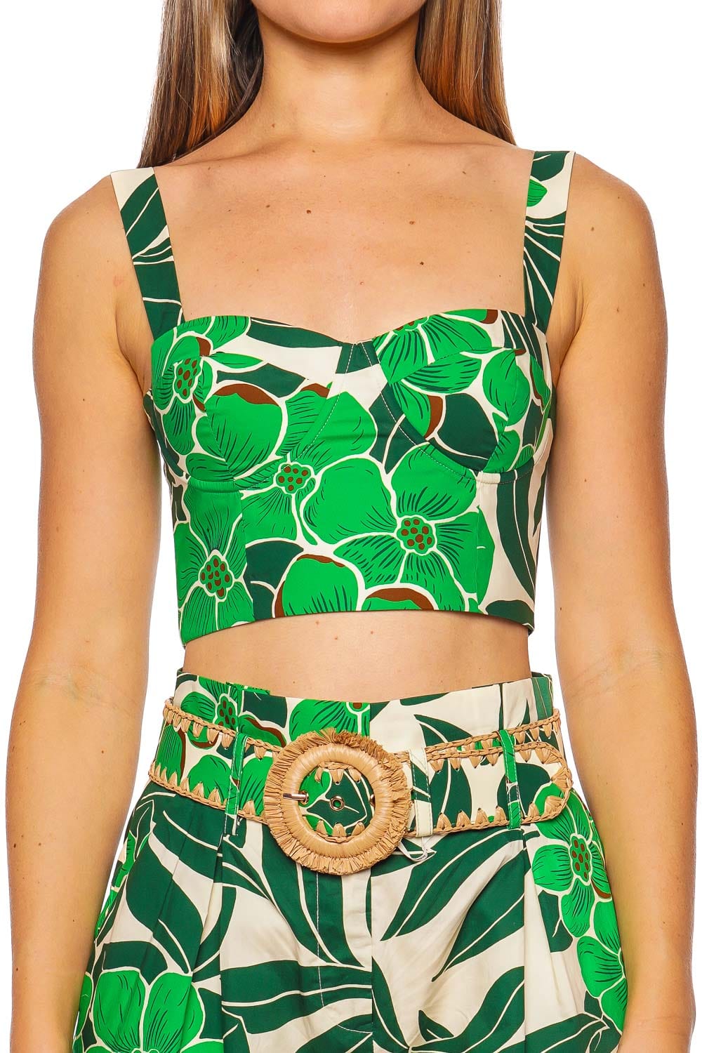 Claudine Palm Beach Cropped Top