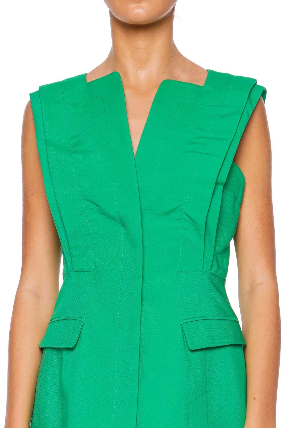 Acler Thrumster Clover Structured Mini Dress