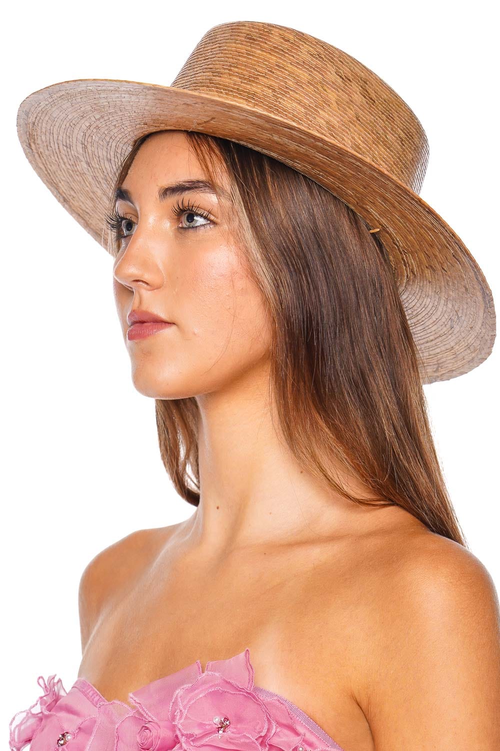 Lack of Color Palma Natural Straw Boater Hat