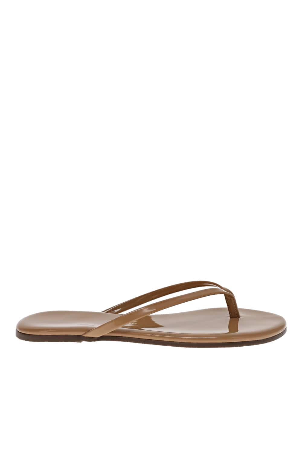 TKEES Glossy Cocobutter Leather Sandal