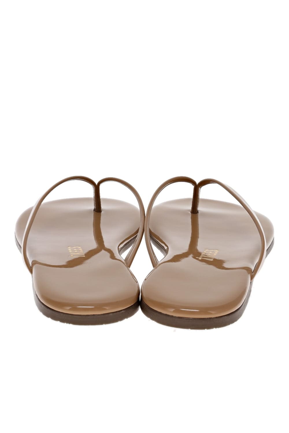 TKEES Glossy Cocobutter Leather Sandal