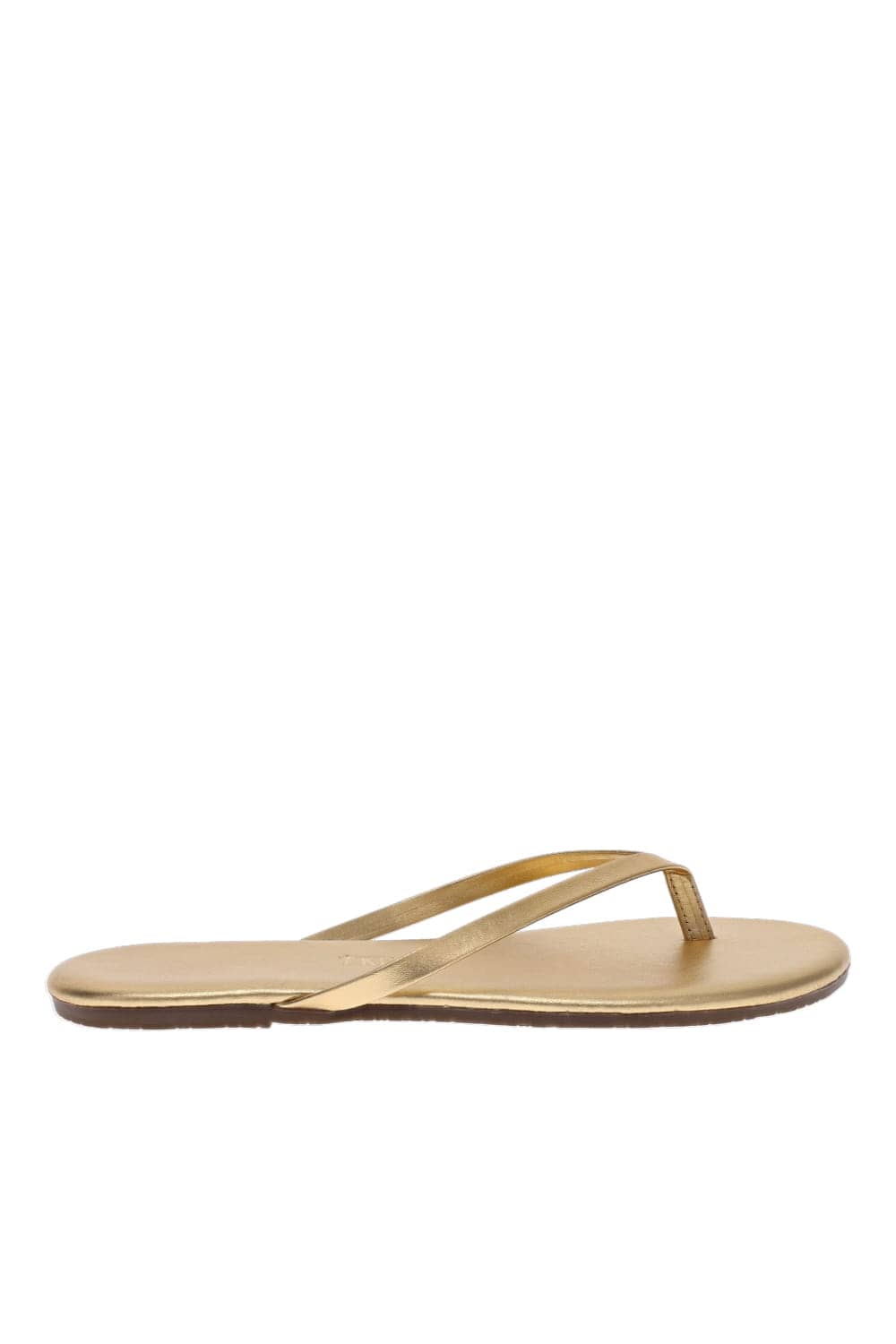 TKEES Metallics Blink Leather Sandal