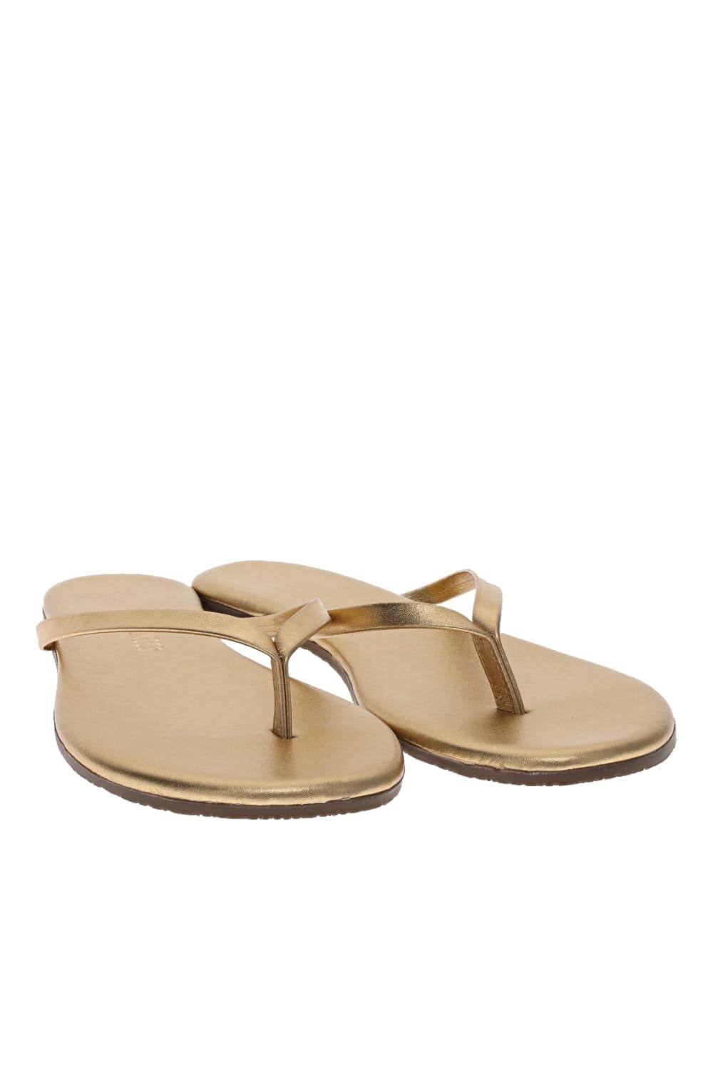 TKEES Metallics Blink Leather Sandal