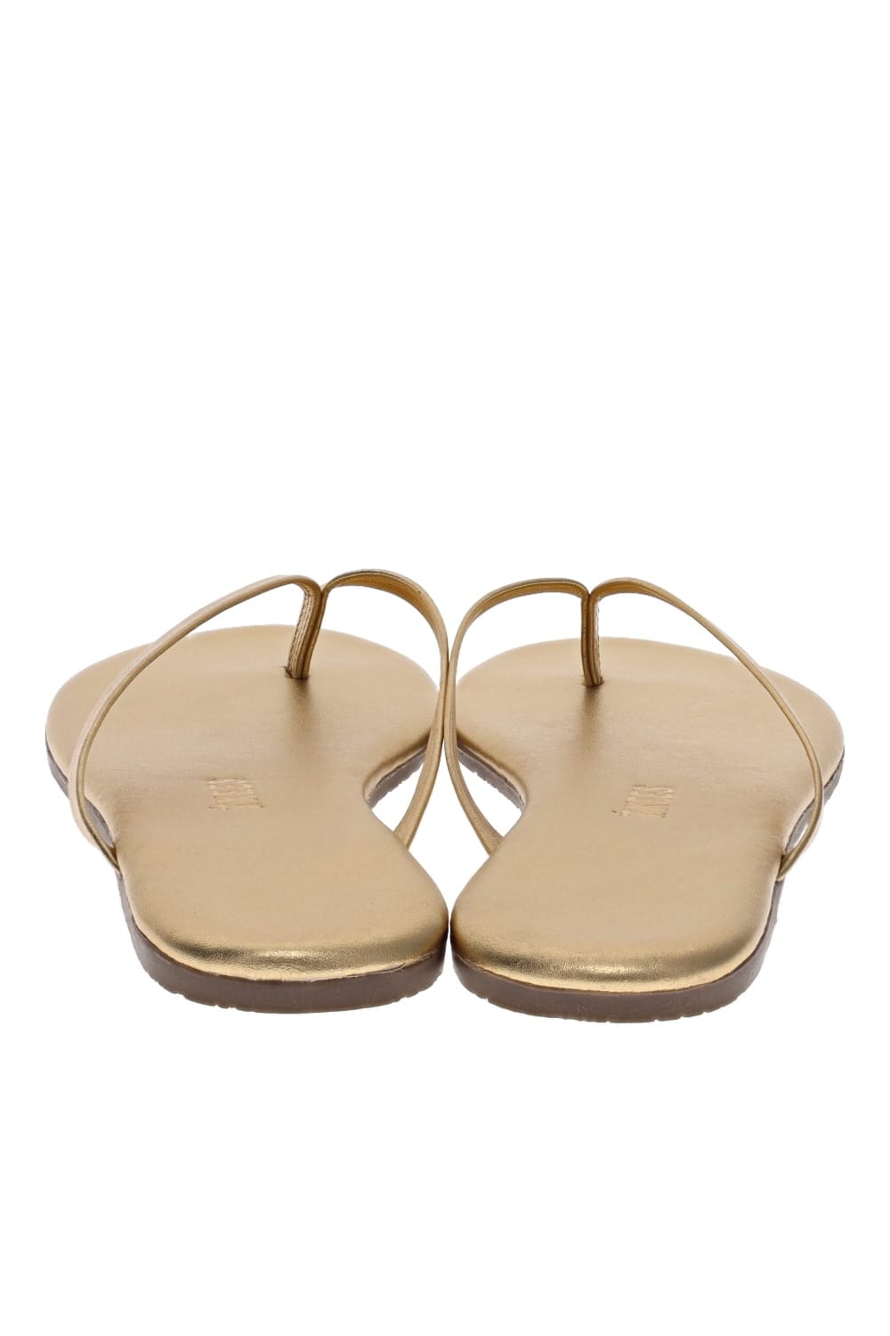 TKEES Metallics Blink Leather Sandal