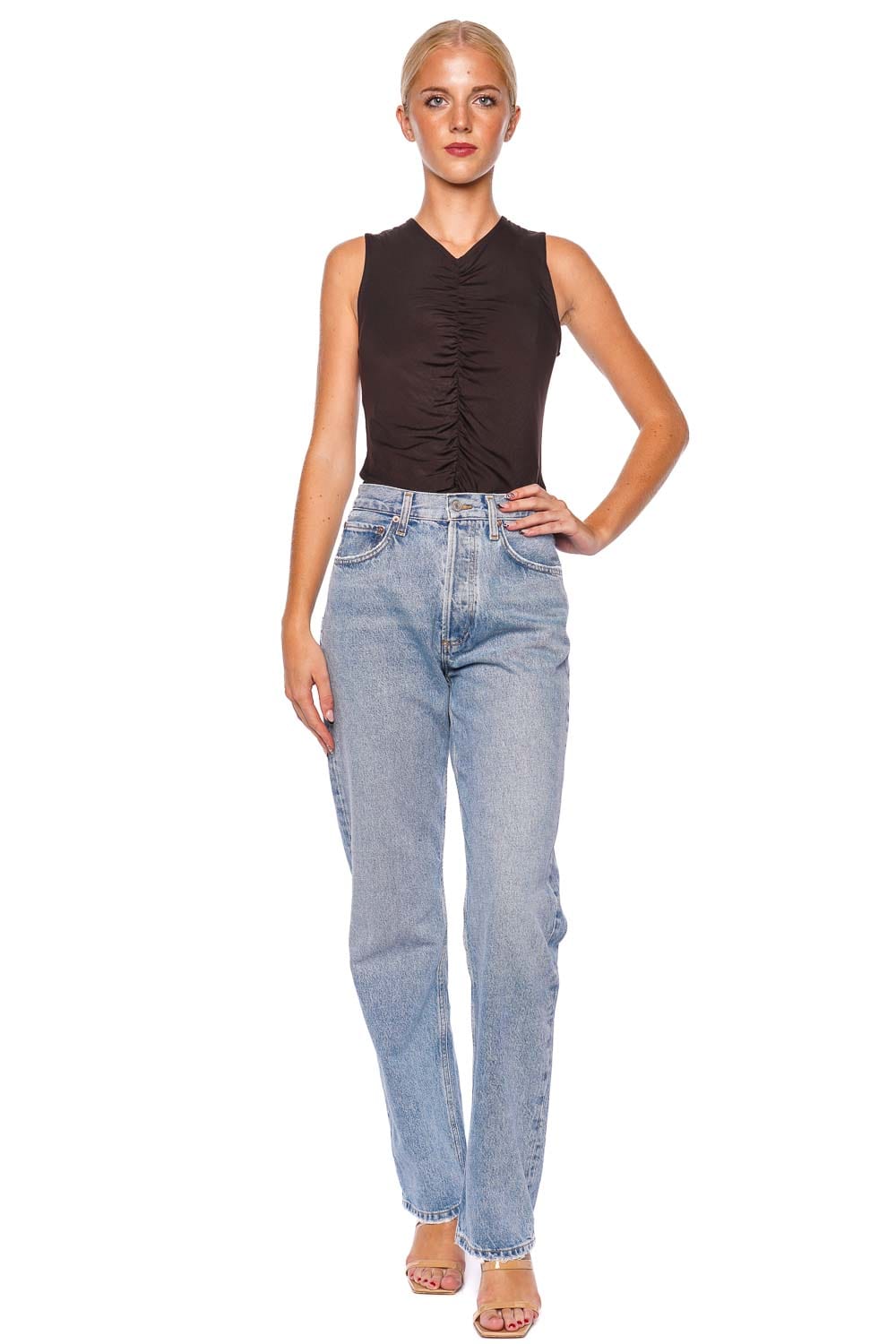 AGOLDE Kelly Harmonic Relaxed Straight Leg Jean