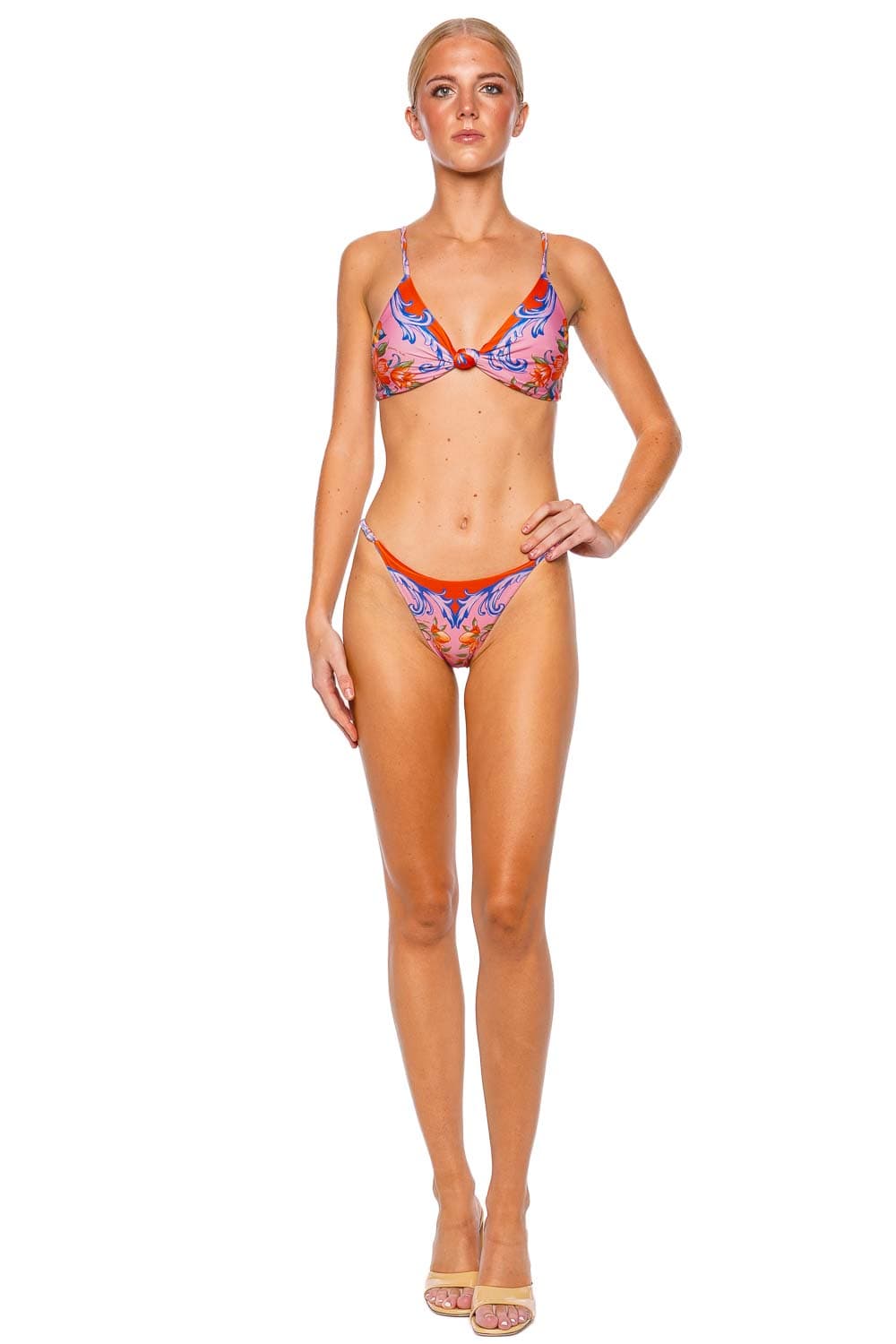 FARM Rio Sicily Ruffle Side Bikini Bottom