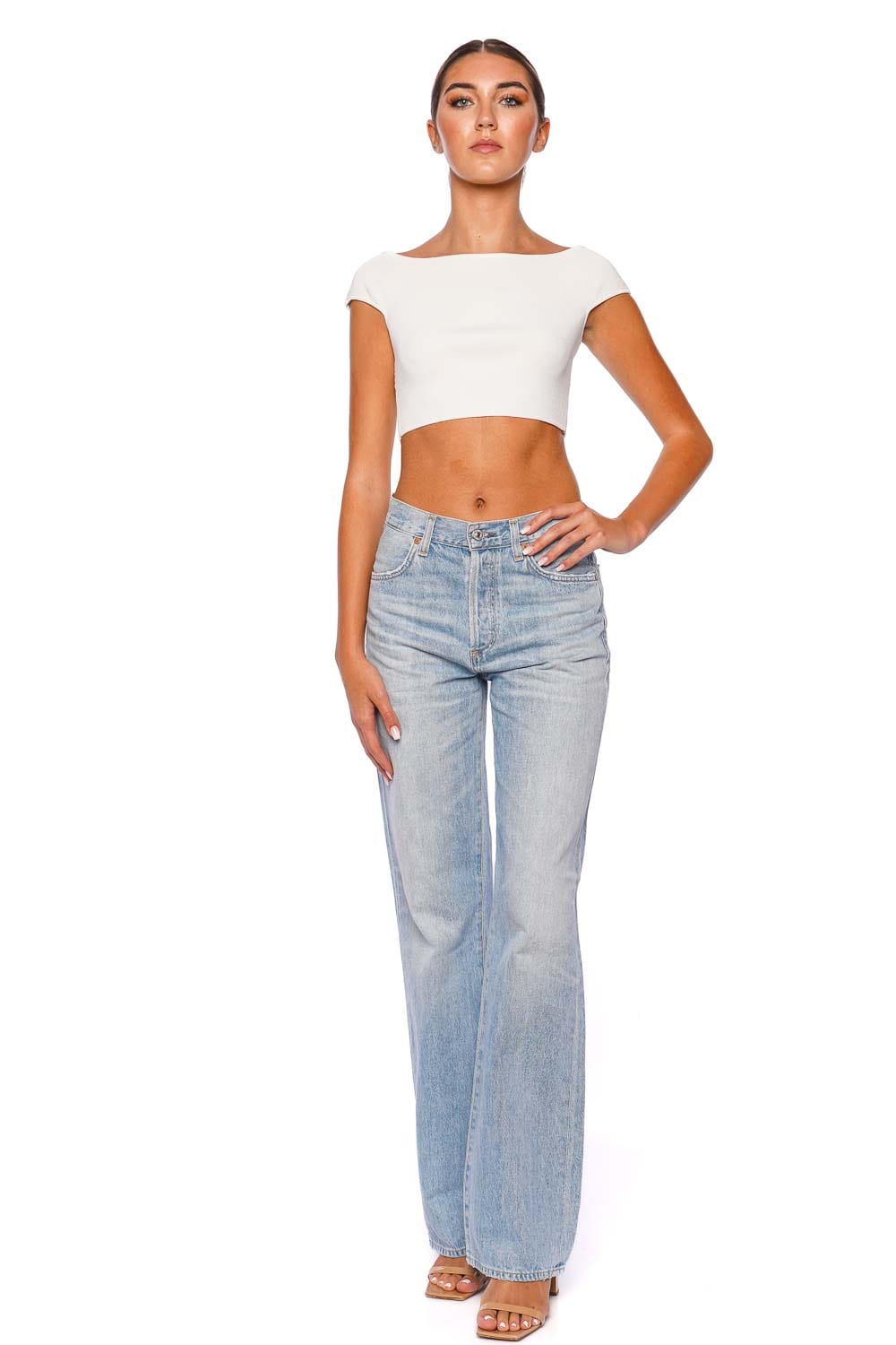 Citizens of Humanity Annina Tularosa Wide Leg Trouser Jean