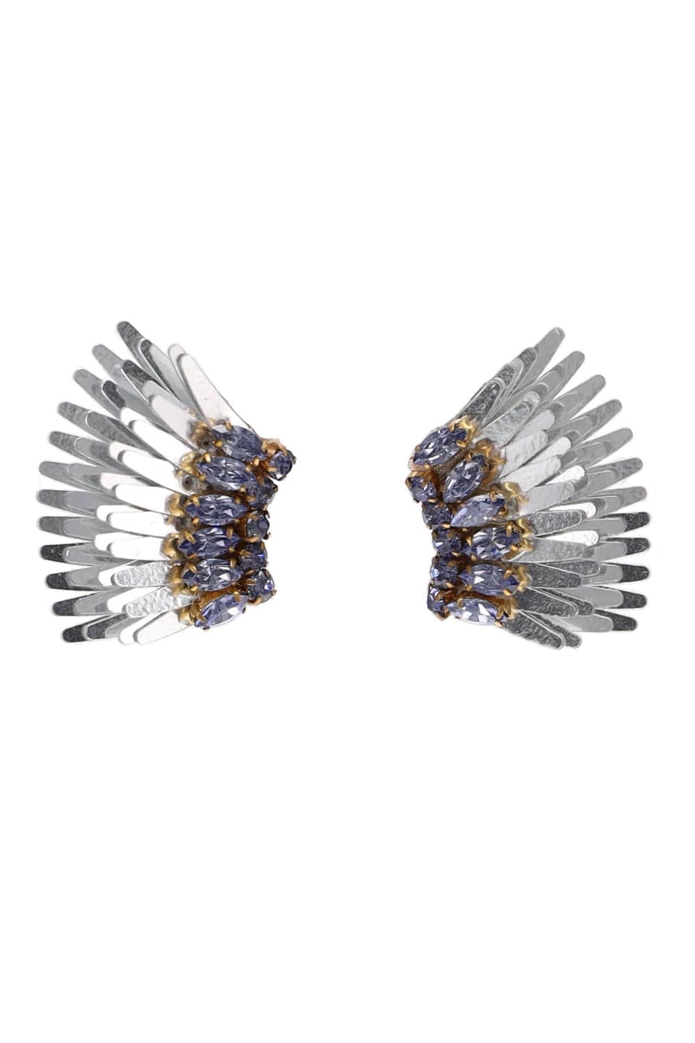 Mignonne Gavigan Grey Clustered Micro Madeline Earrings