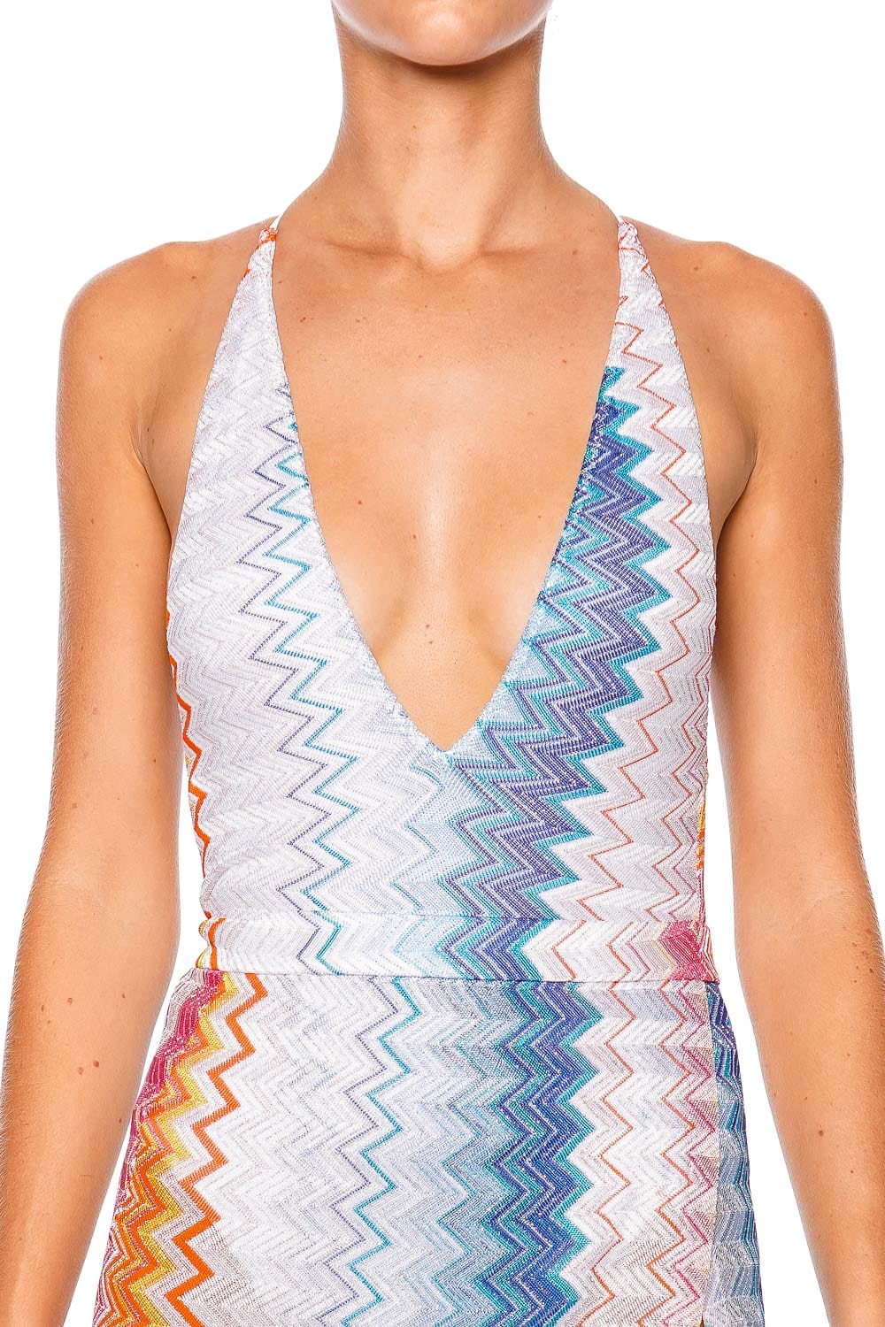 MISSONI Zig Zag Knit Mini Skirt