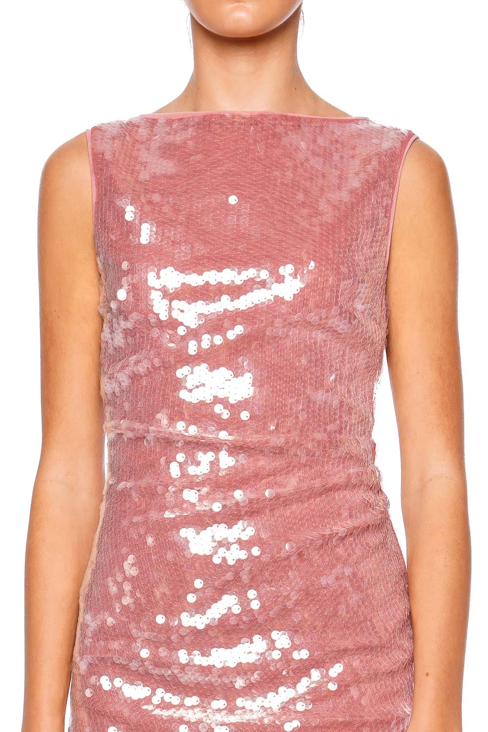 Staud Eton Sienna Sequin Mini Dress