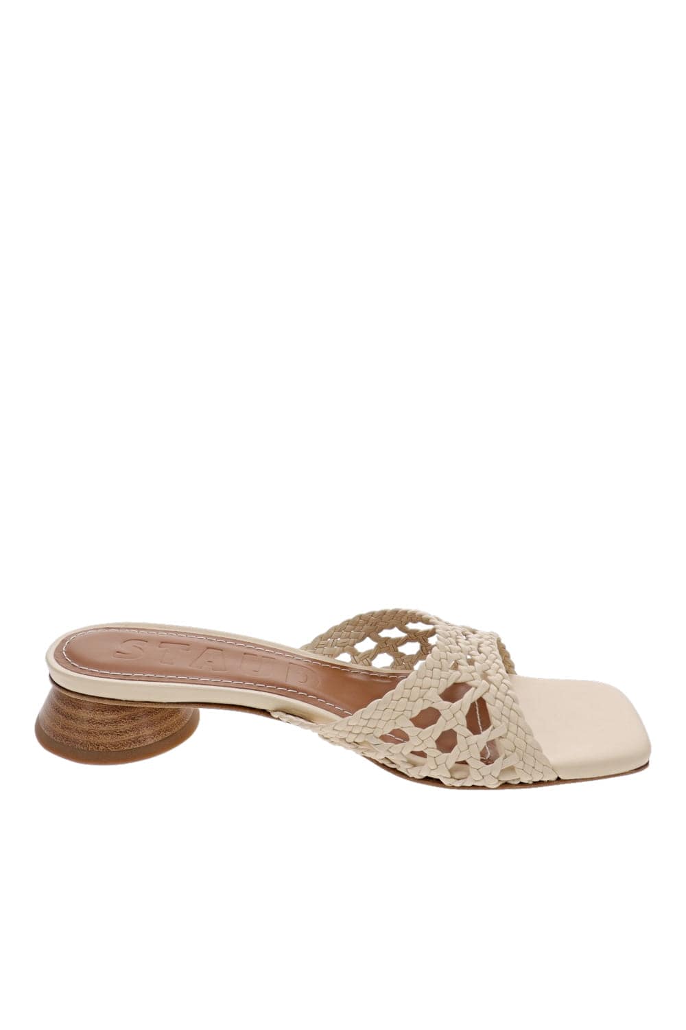 Staud SIMONE CROCHET HEEL F25R5003BT CREAM