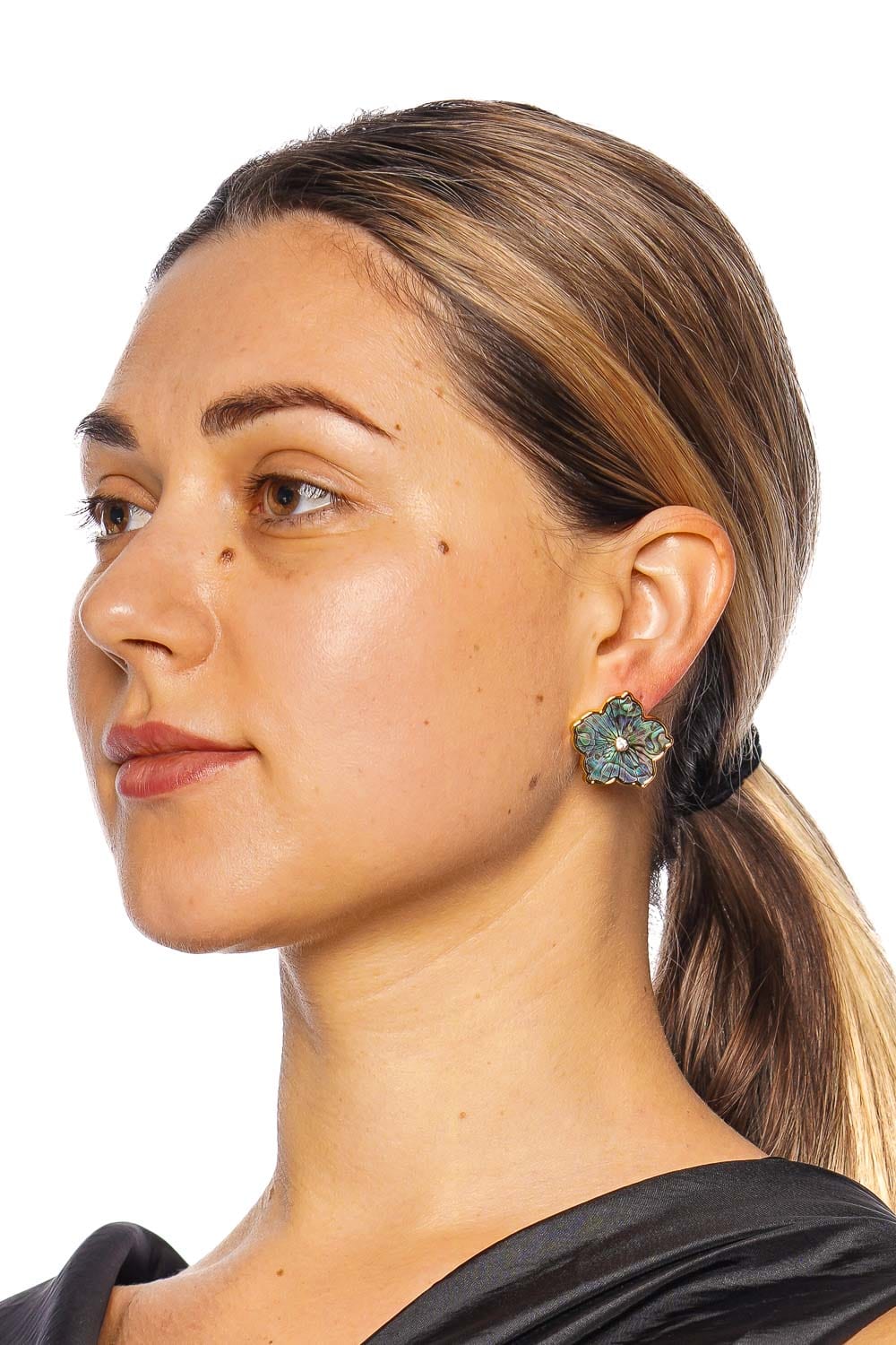 Mignonne Gavigan Paloma Floral Stud Earrings