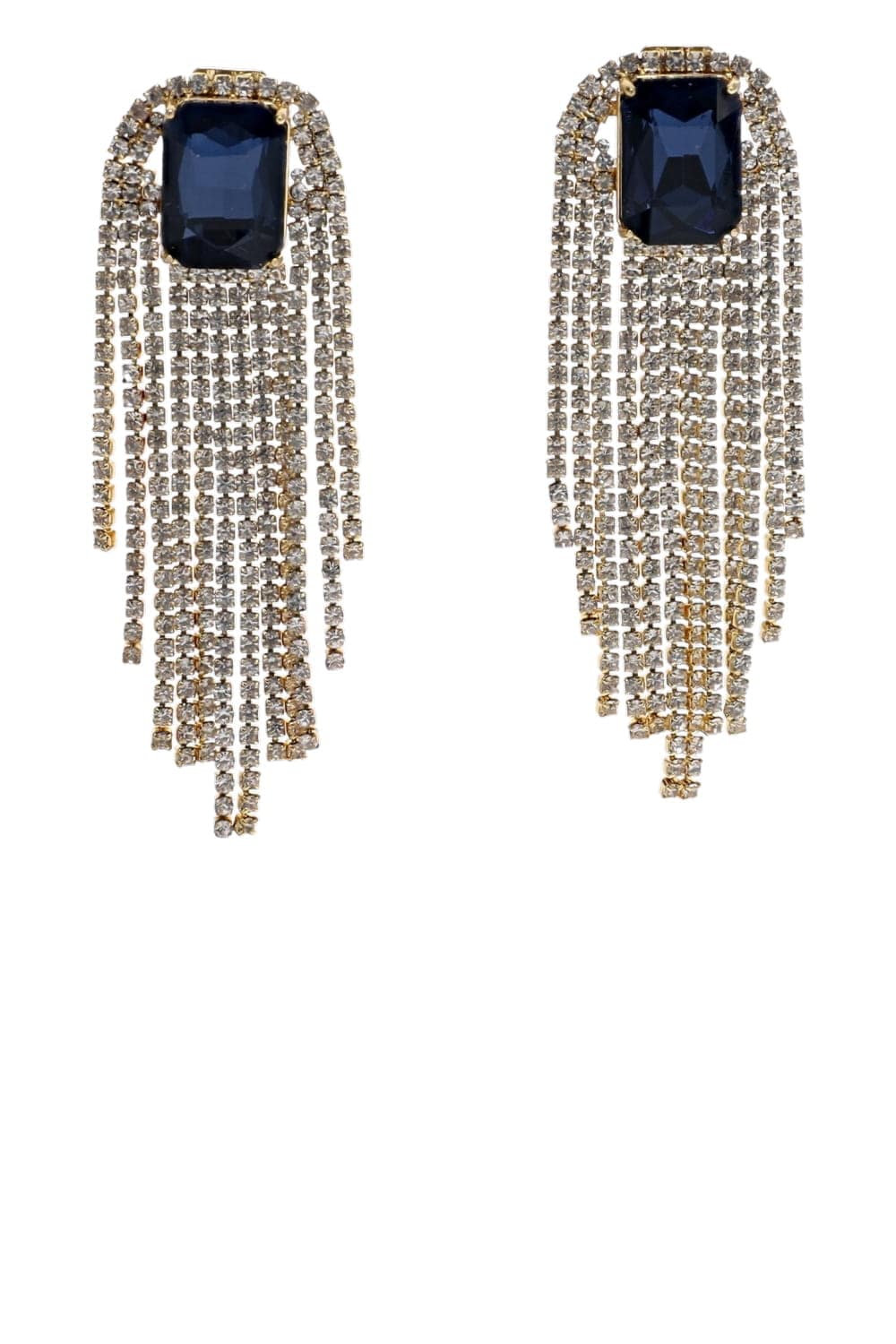 Mignonne Gavigan Irving Crystal Fringe Drop Earrings