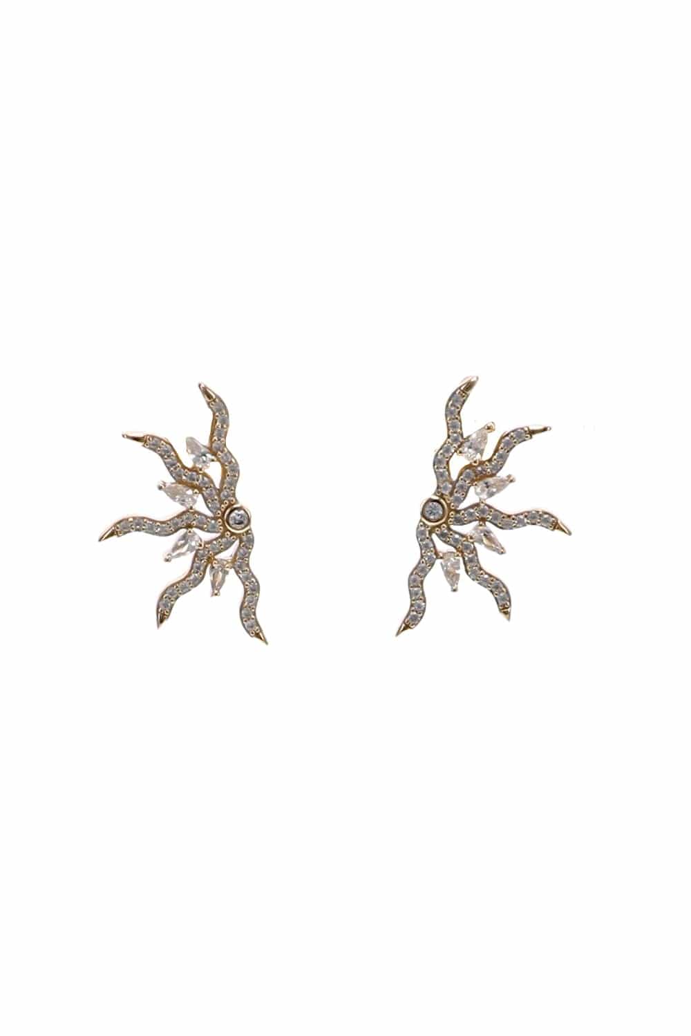 Mignonne Gavigan Benson Crystal Stud Earrings