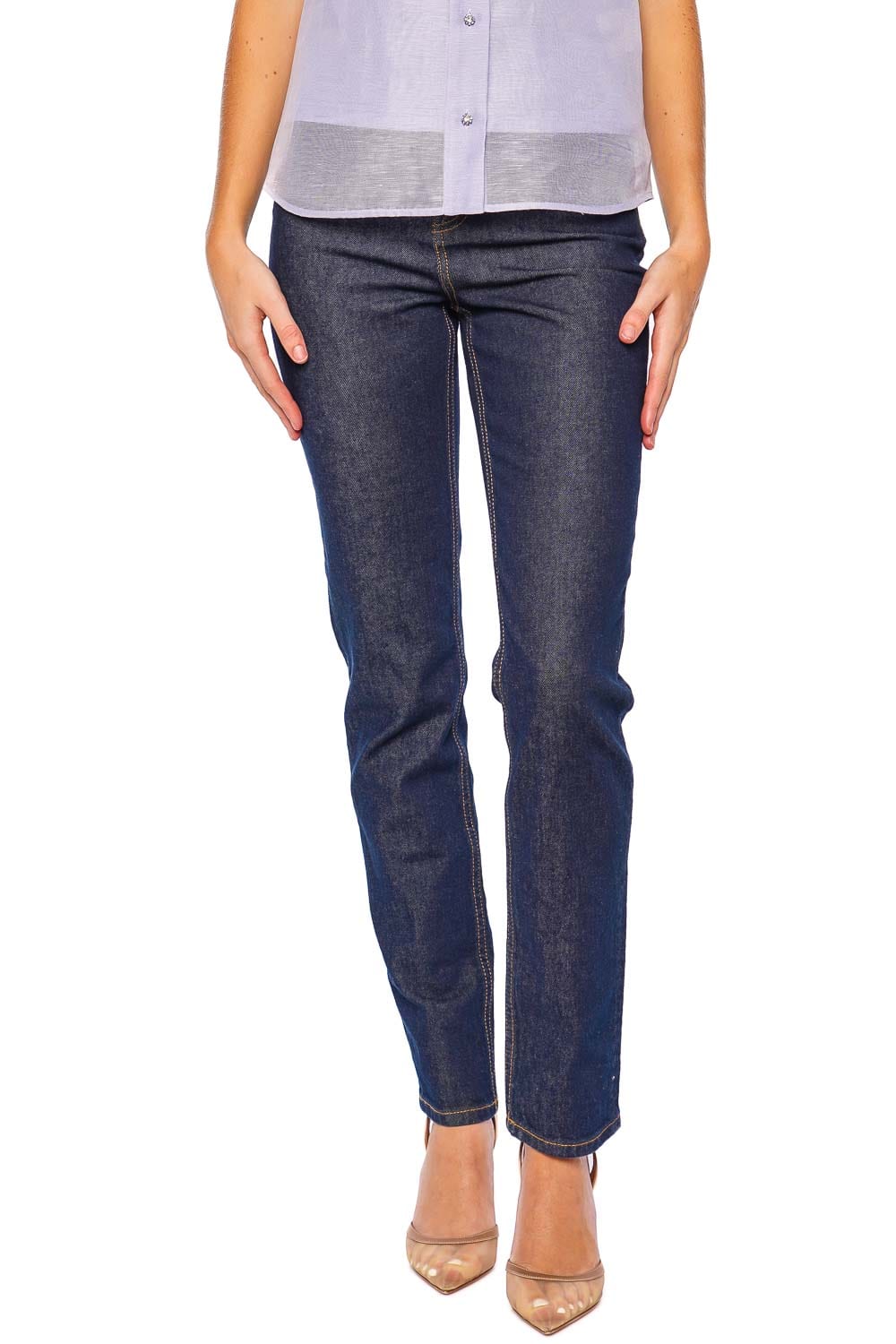 ZIMMERMANN Crush Stretch High Rise Skinny Jean