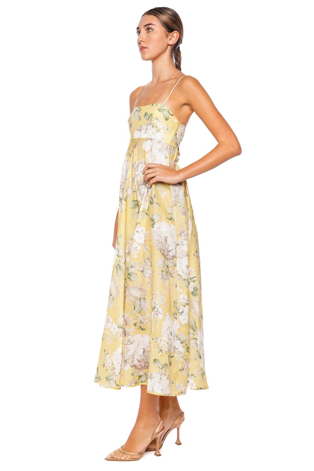 Bandeau midi summer dress best sale