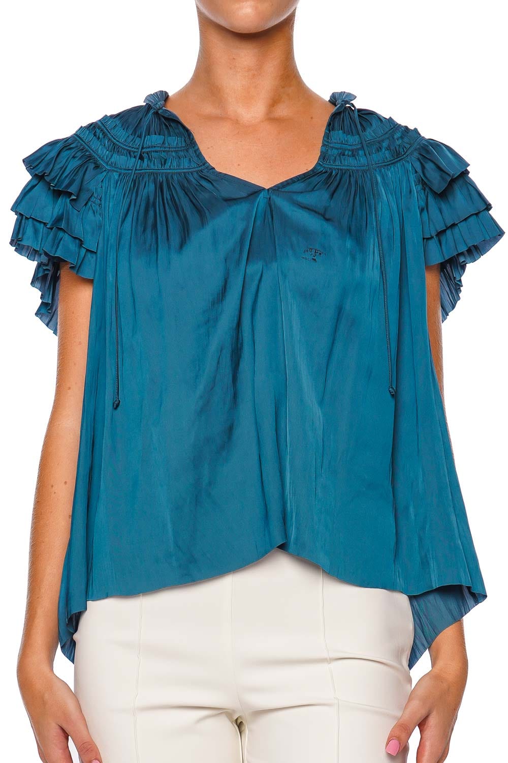 ULLA JOHNSON パフスリーブトップス ULLA JOHNSON パフスリーブトップス ULLA JOHNSON パフスリーブトップス