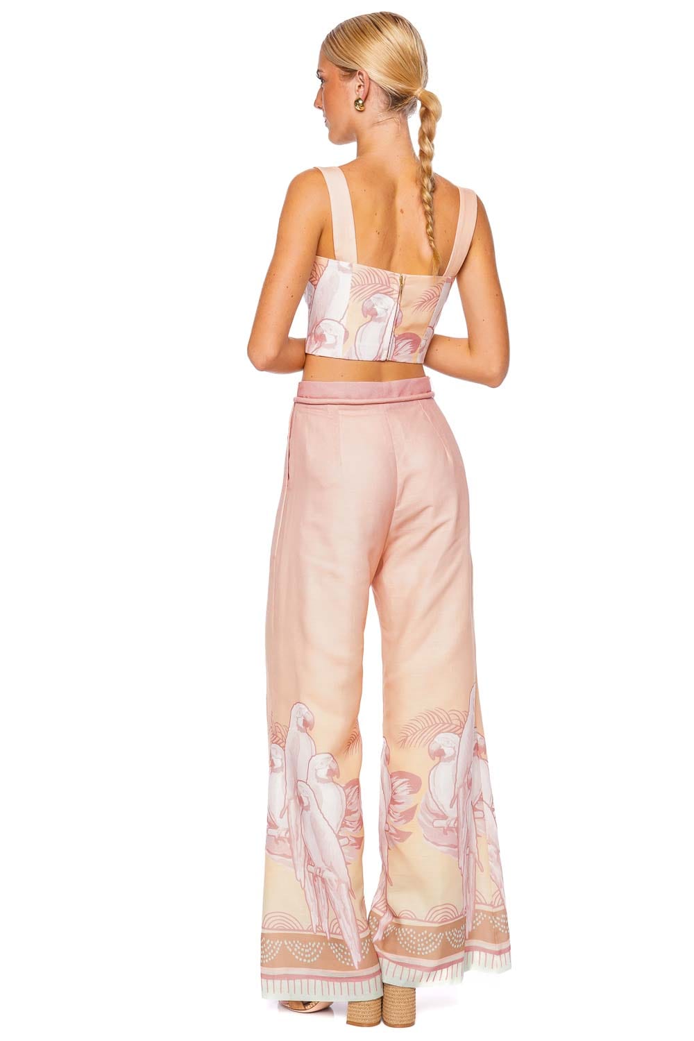 No Pise La Grama La Colina Wide Leg Pants