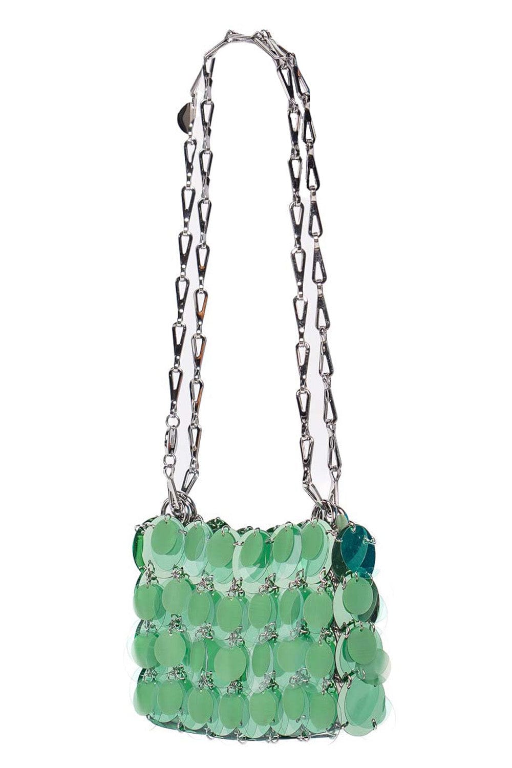 Rabanne Aqua Sparkle Nano Shoulder Bag