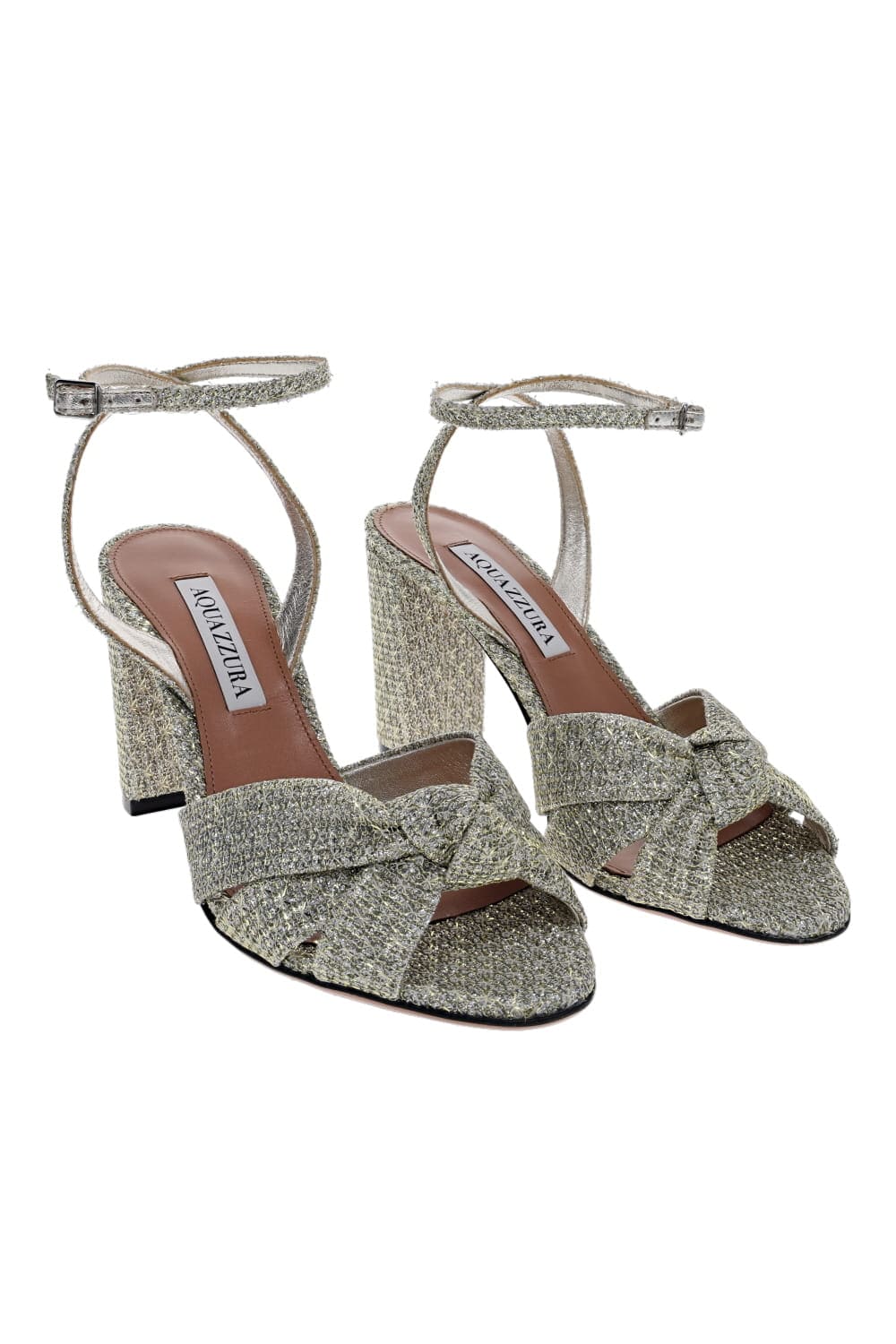 AQUA QUEEN CRYSTAL　FW207 (J) Seduction Crystal Pump 105 SILVER Aquazzura@ Official
