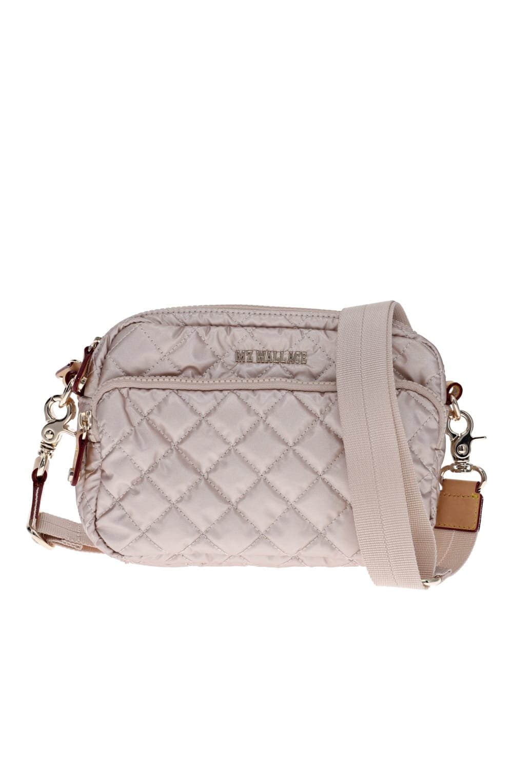 MZ Wallace Small Metro Pale Rose Camera Crossbody Bag