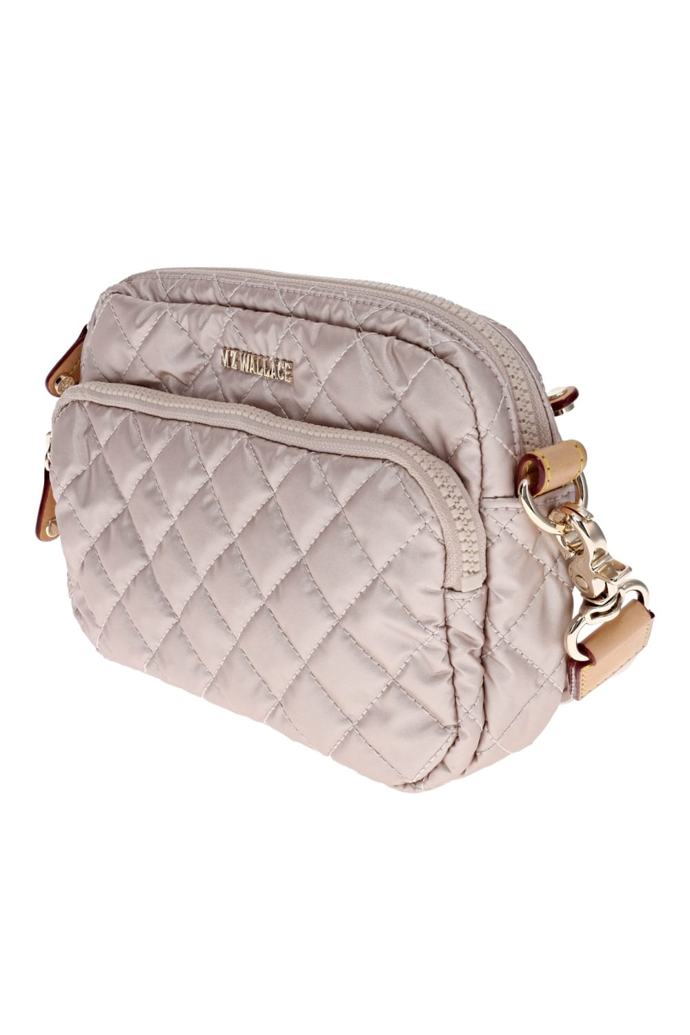 MZ Wallace Small Metro Pale Rose Camera Crossbody Bag